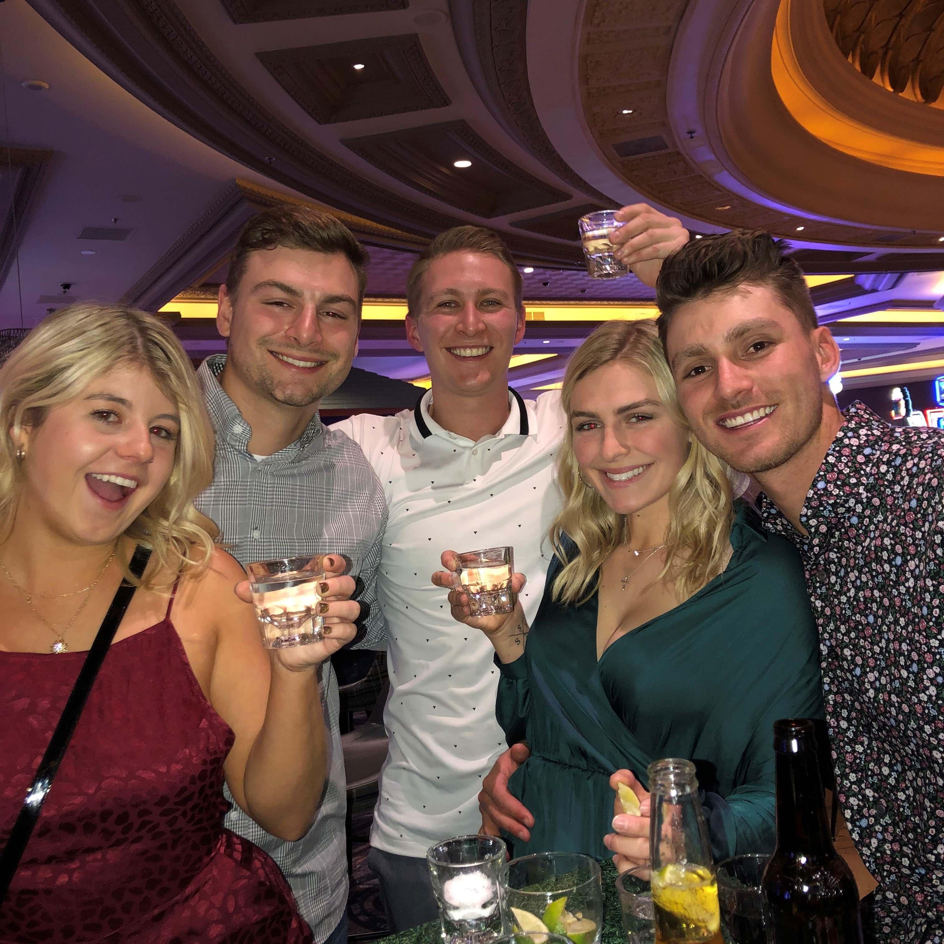 Kennedy's 21st birthday in Vegas