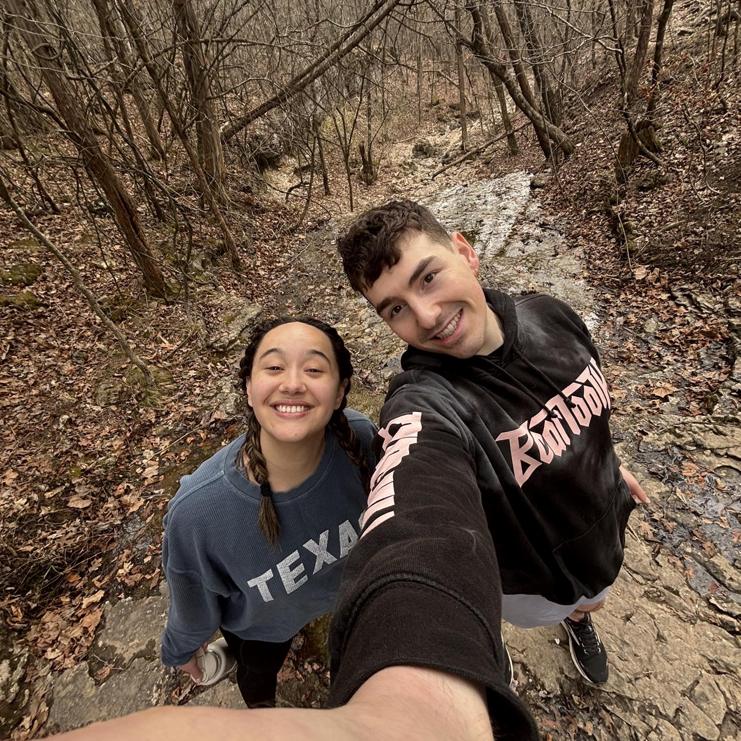 We hiked this three mile trail twice in a row