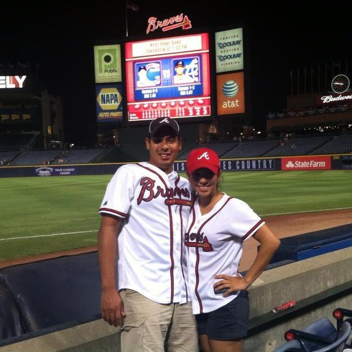 Atlanta Braves game at Turner Field