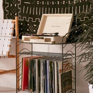 Vinyl Record Storage Shelf