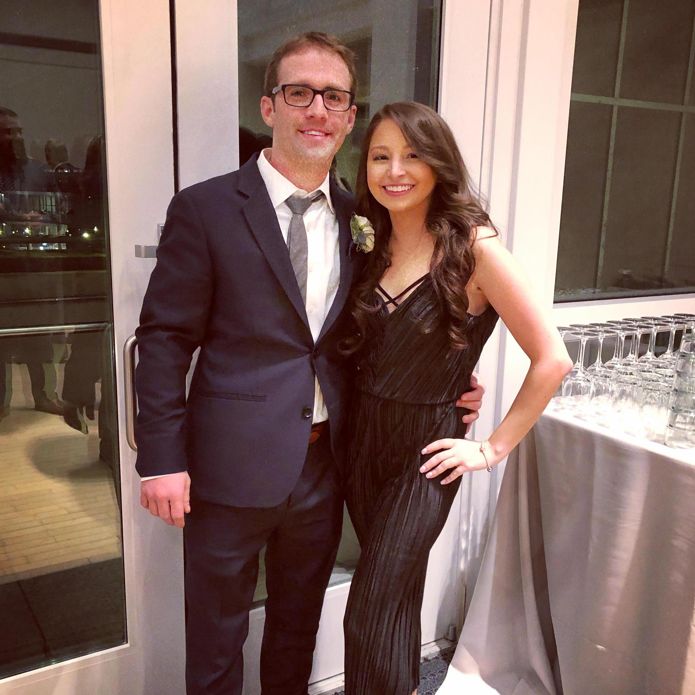 1 year anniversary at a friends wedding