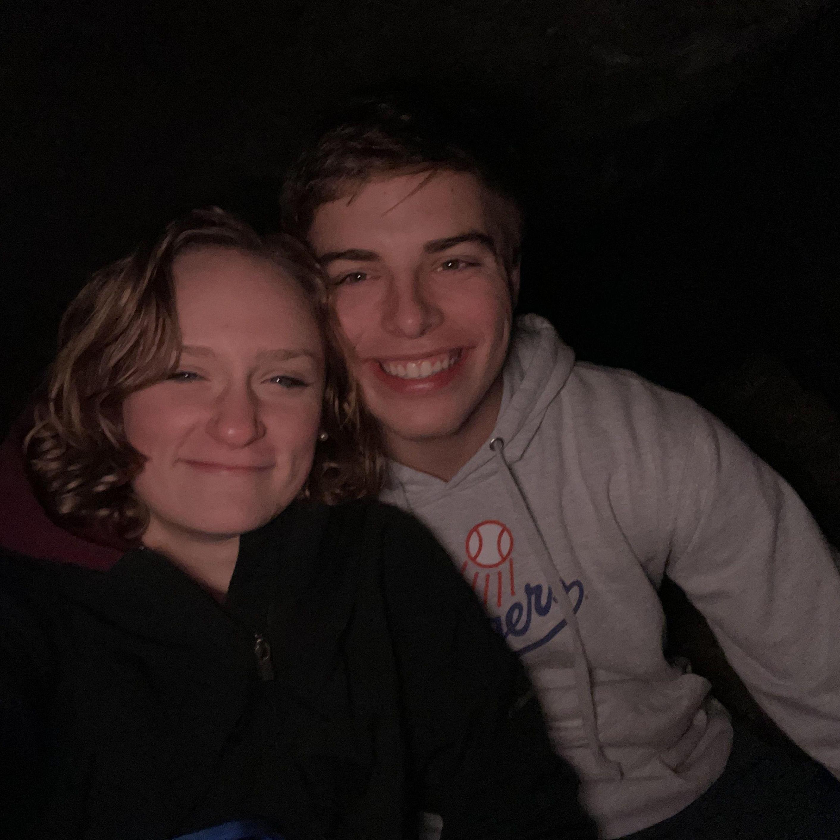 We had a great trip to Enchanted Rock with some friends. In this pic, we were Mom and Dad waiting for Ben's best man, Kellen, to come back up from exploring deep in the caves. We were worried.
