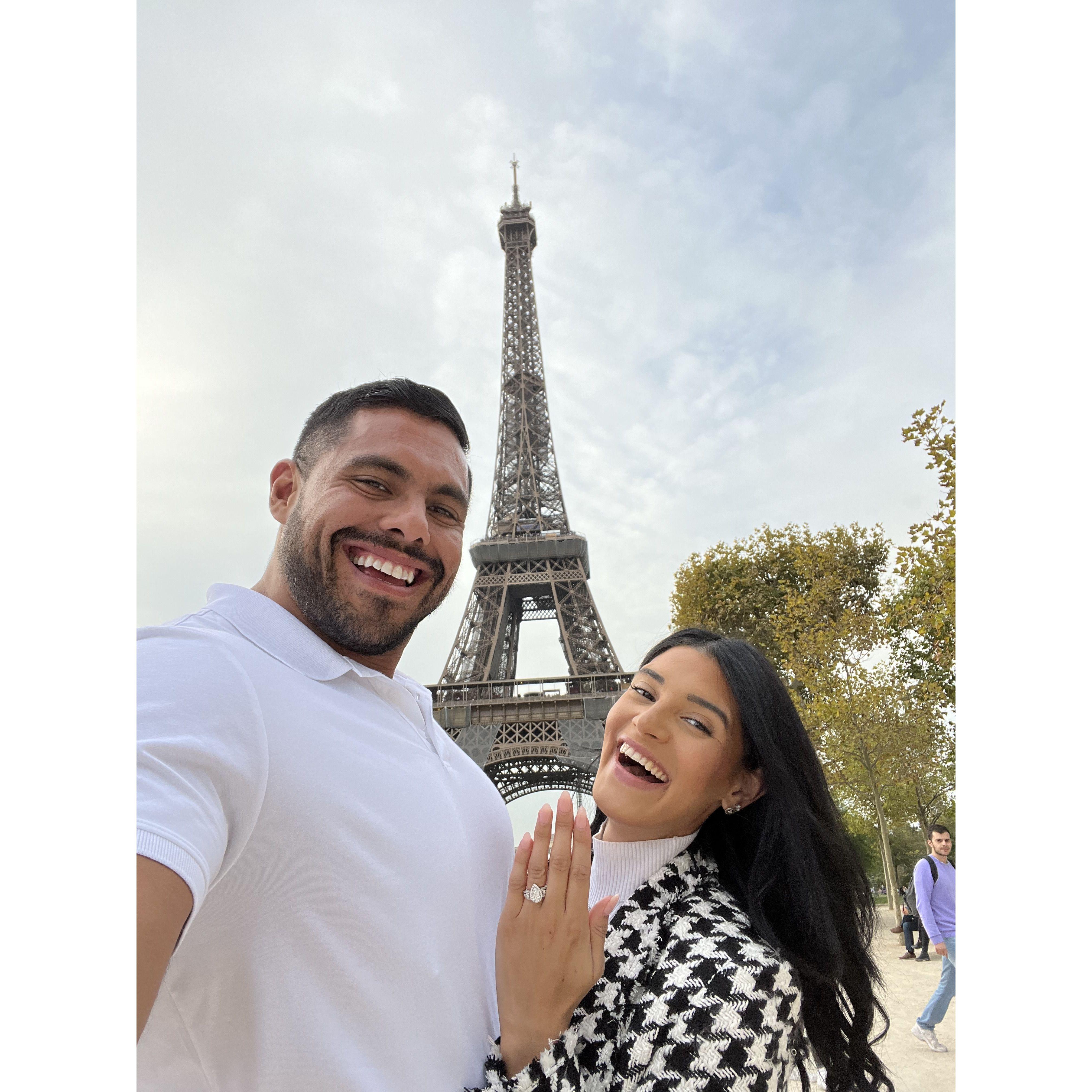 I Eiffel in love with  you!