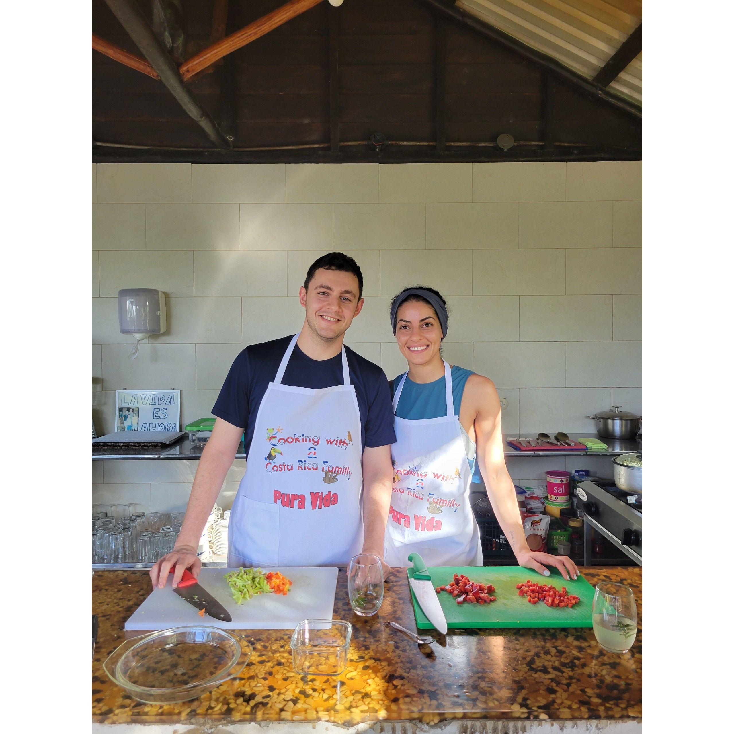 Cooking class in Costa Rica, 2021