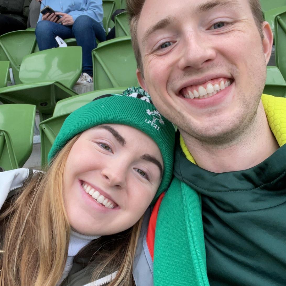 Irish rugby at Aviva in Dublin