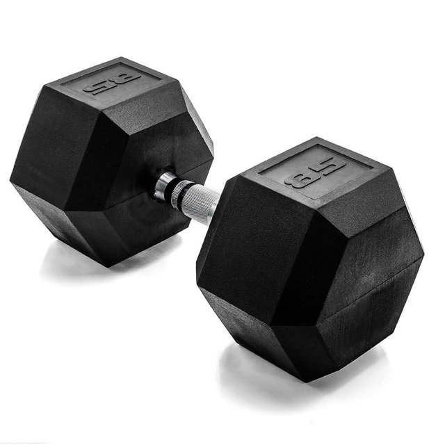 CAP Barbell Coated Hex Dumbbell Weight - Single | 10-120 lbs | Multiple Options