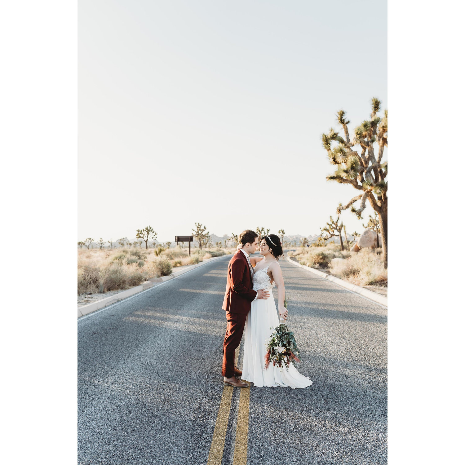 Andrew's mom, Carol, noted her liking for this photo, as it represents the road we've been on to this moment, and the road ahead as a married couple.