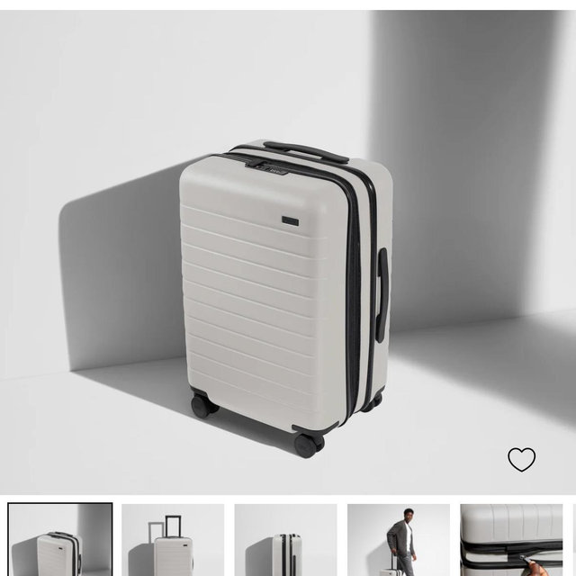 The Bigger Carry-On Flex in Cloud gray