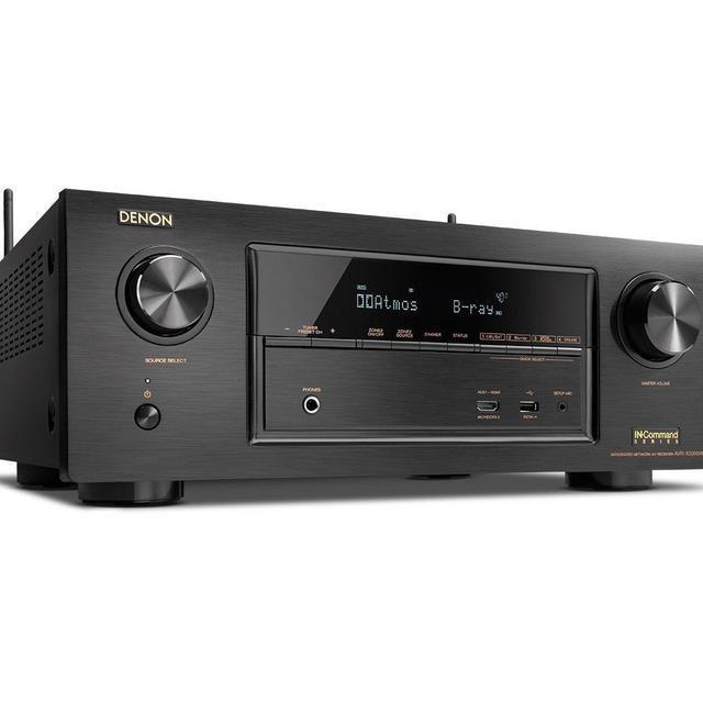 Denon AVR-X3300W 7.2 Channel Full 4K Ultra HD A/V Receiver with Built-In Wi-Fi and Bluetooth