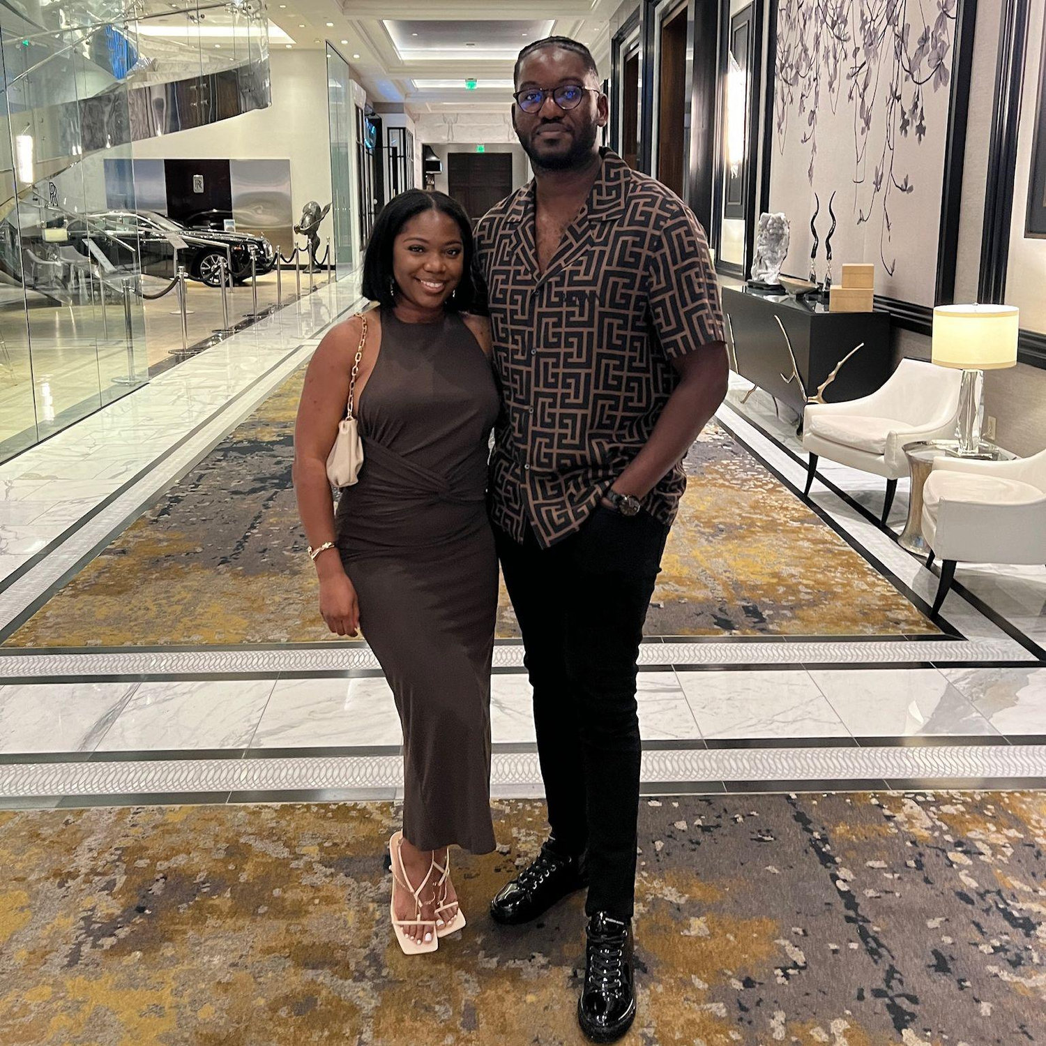 Our first official date at Bloom and Bee