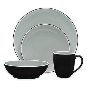 Noritake® ColorTrio Coupe Dinnerware Collection in Graphite