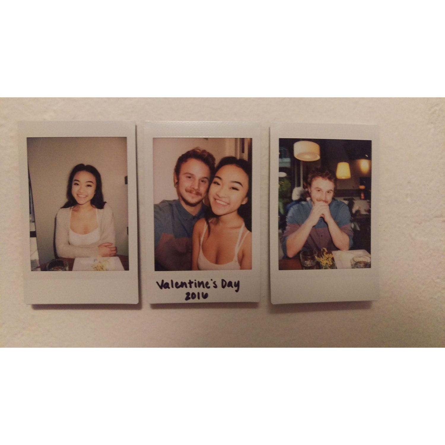 Year 3. Third valentine's day together!