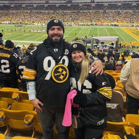 This was our first Steelers home game!
