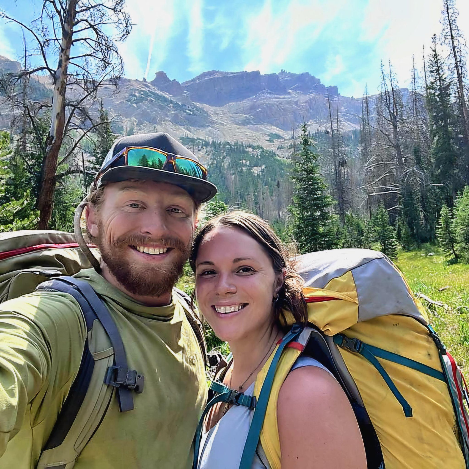 Backpacking in the Uinta Mountains in Utah, one of the most beautiful places we've been