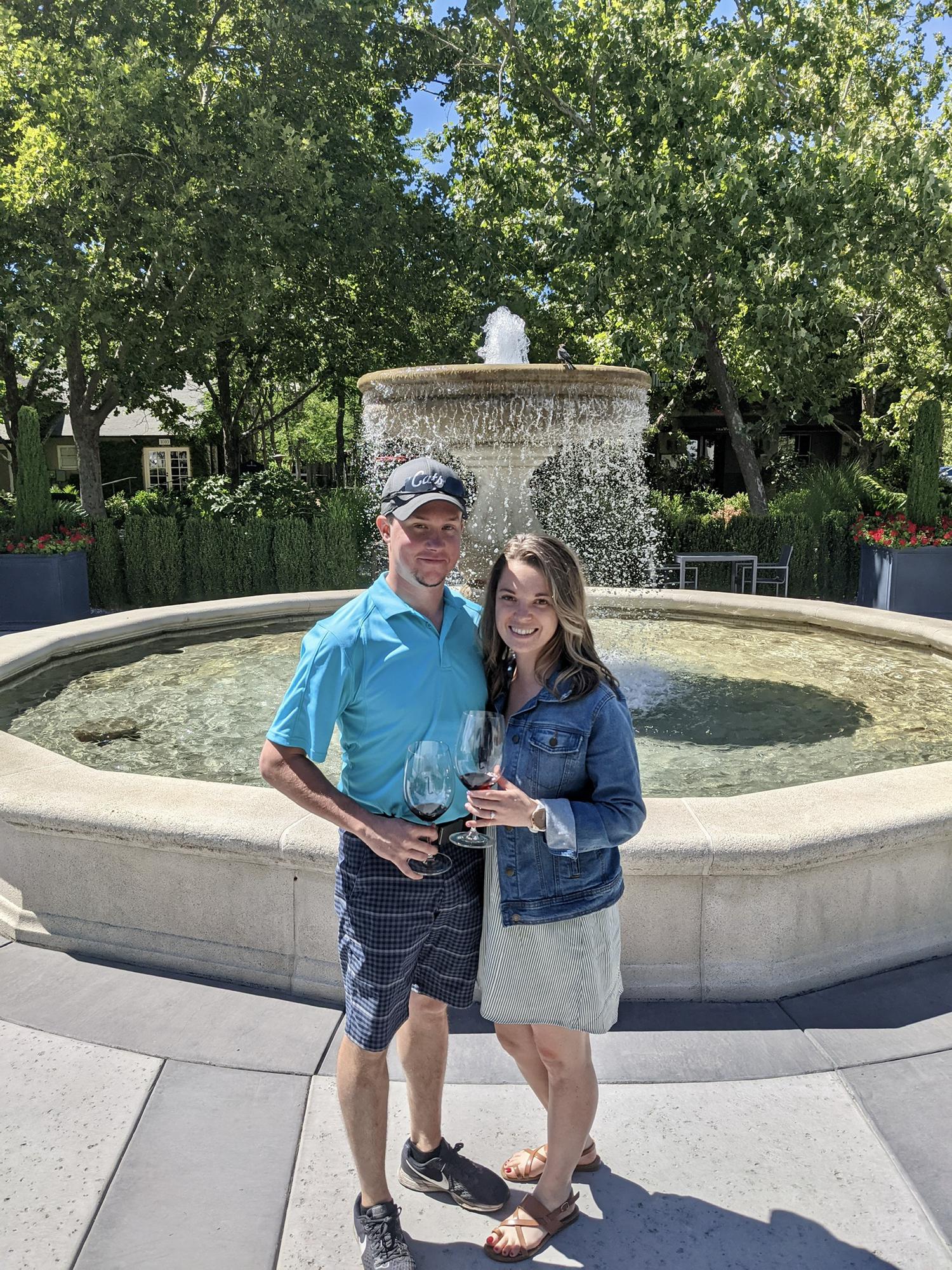 Wine tasting in Napa