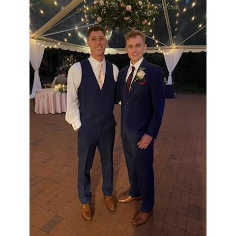 Jake and his Best Man, Brandon Bodony