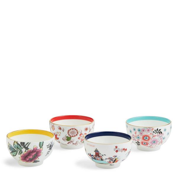 Wonderlust 3in Tea Bowl, Set of 4