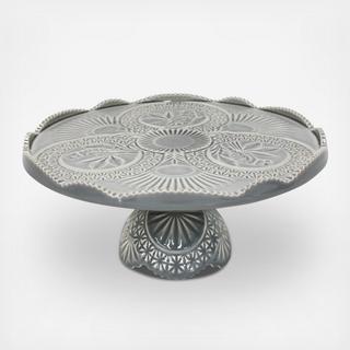 Cristal Footed Plate