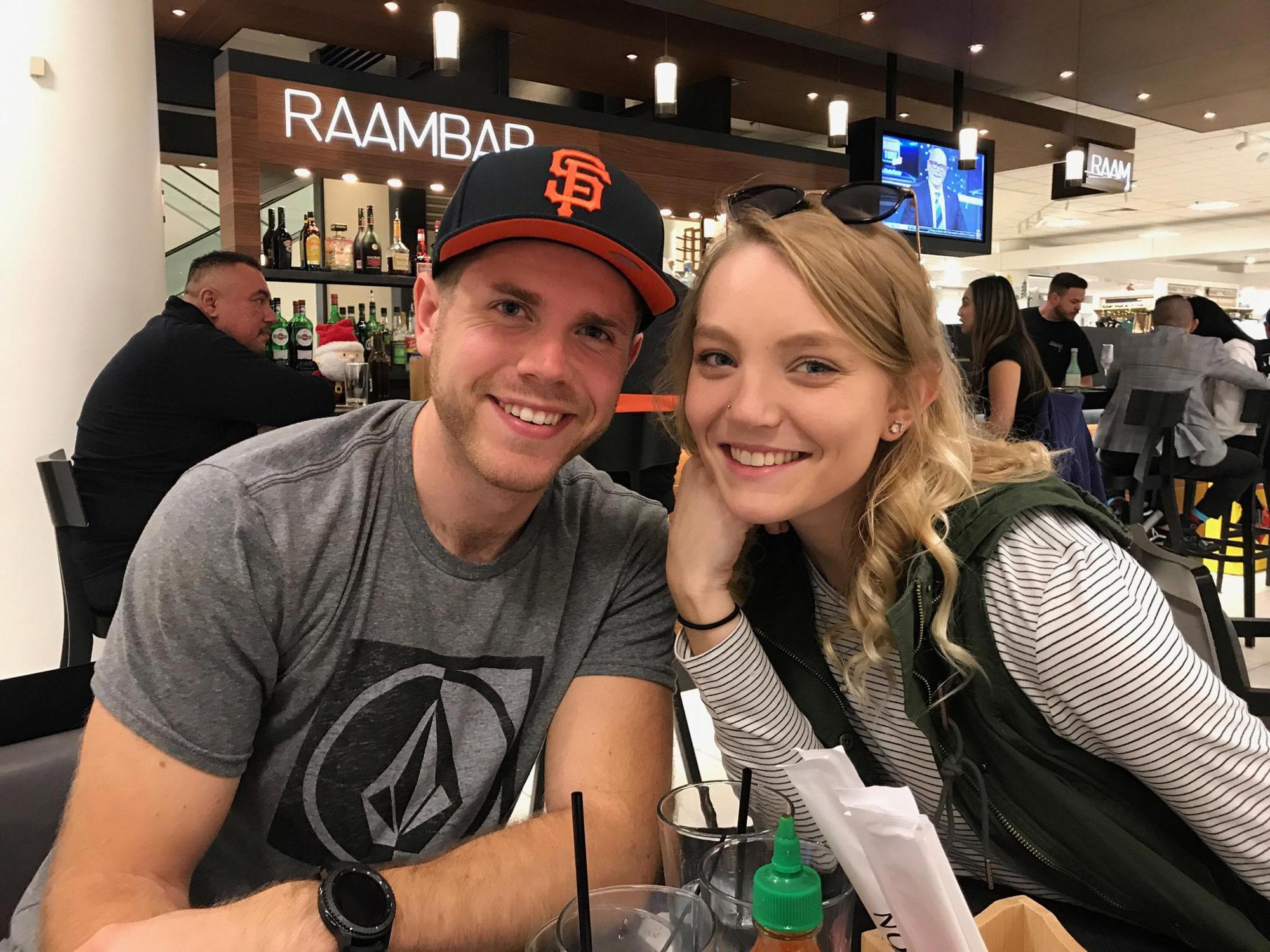 That time where we ran into my sister at Nordstrom