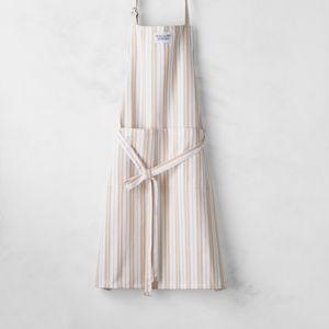Khaki Williams Sonoma Classic Stripe Apron