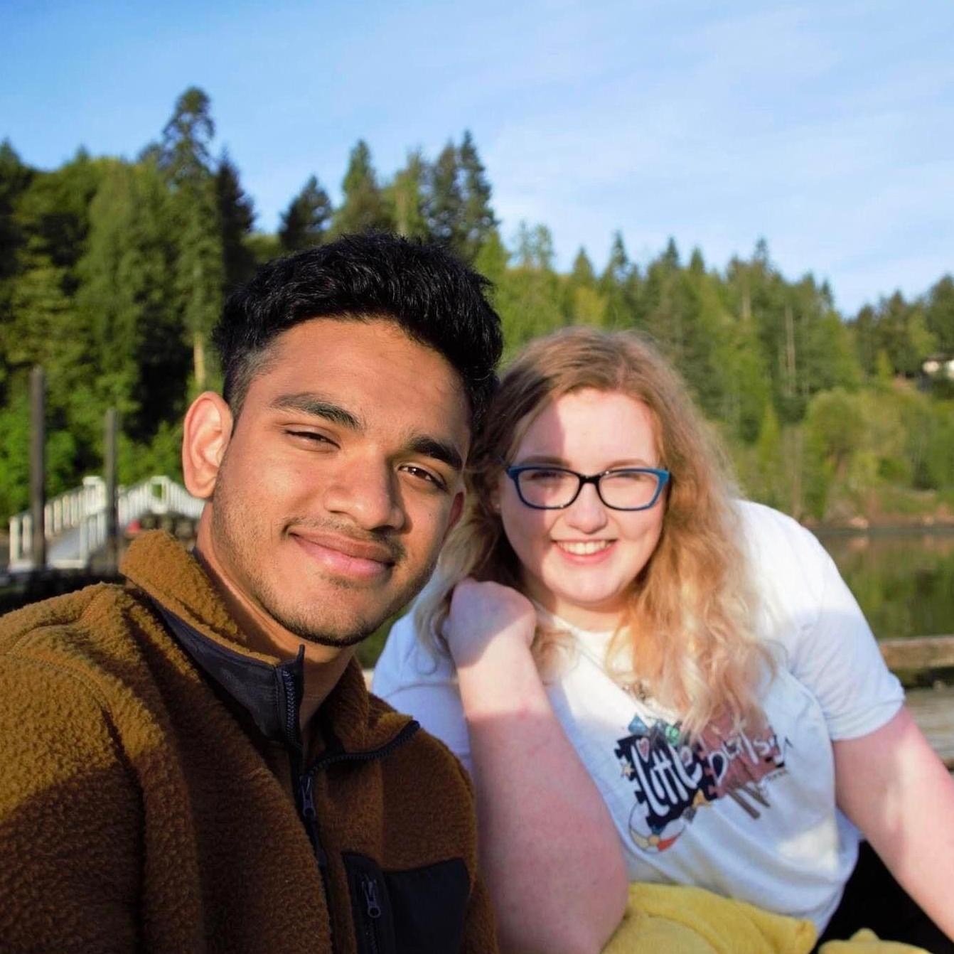 Our first sunrise together