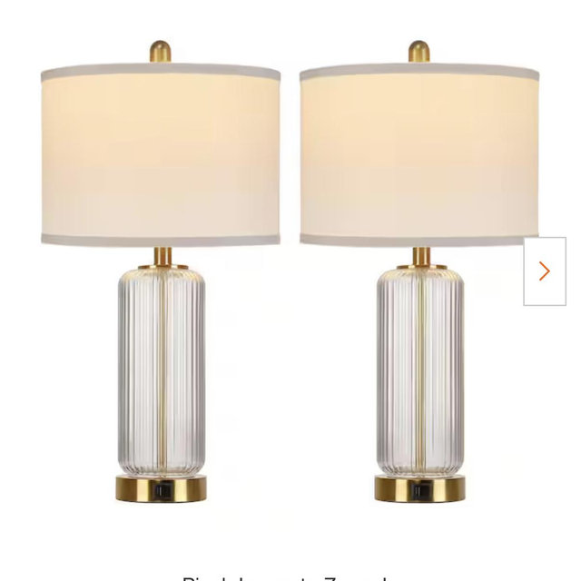 Set of 2 lamps