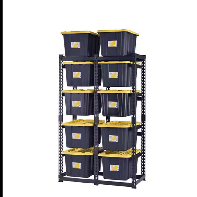 Tote storage rack