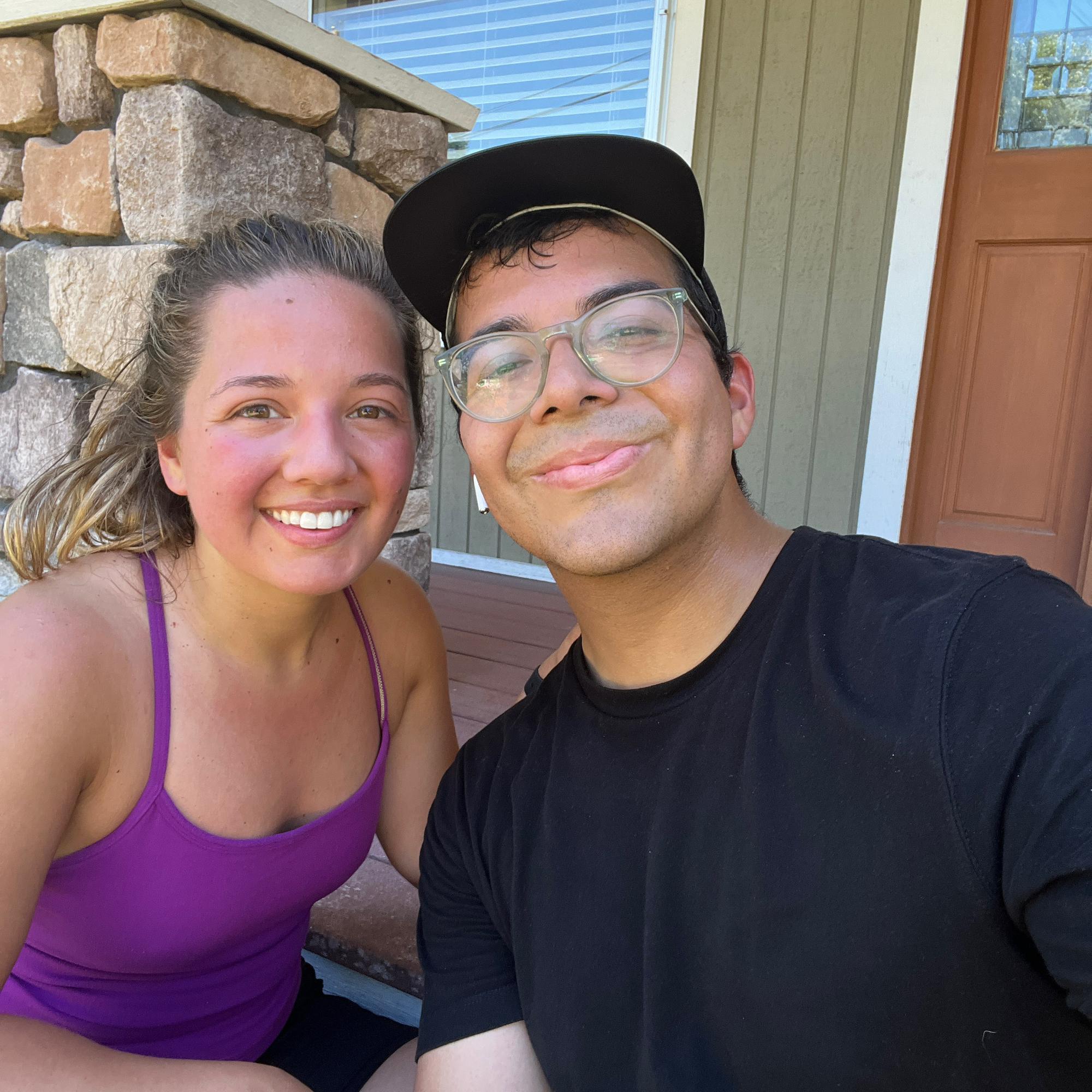 training for our half marathon that we never did! xD