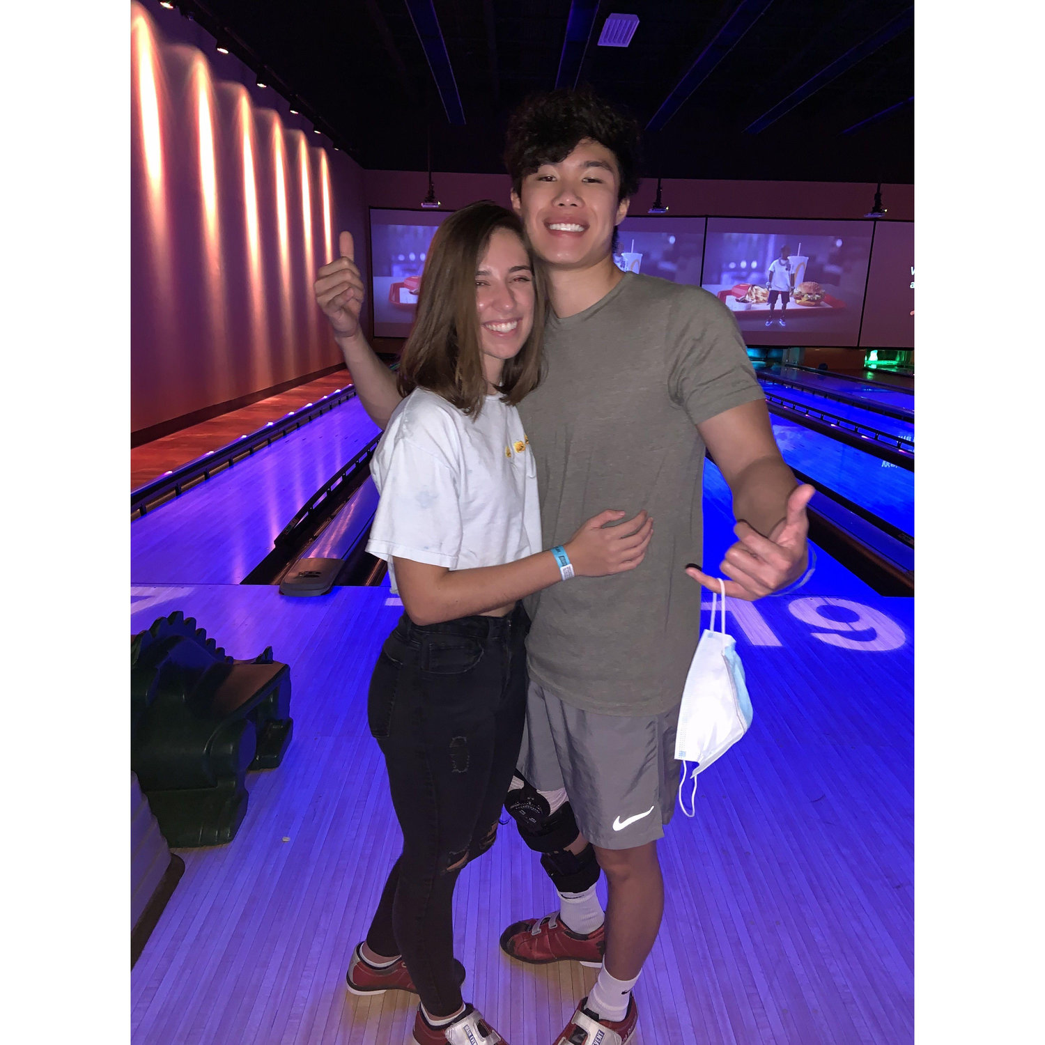 The first date after we became "official"