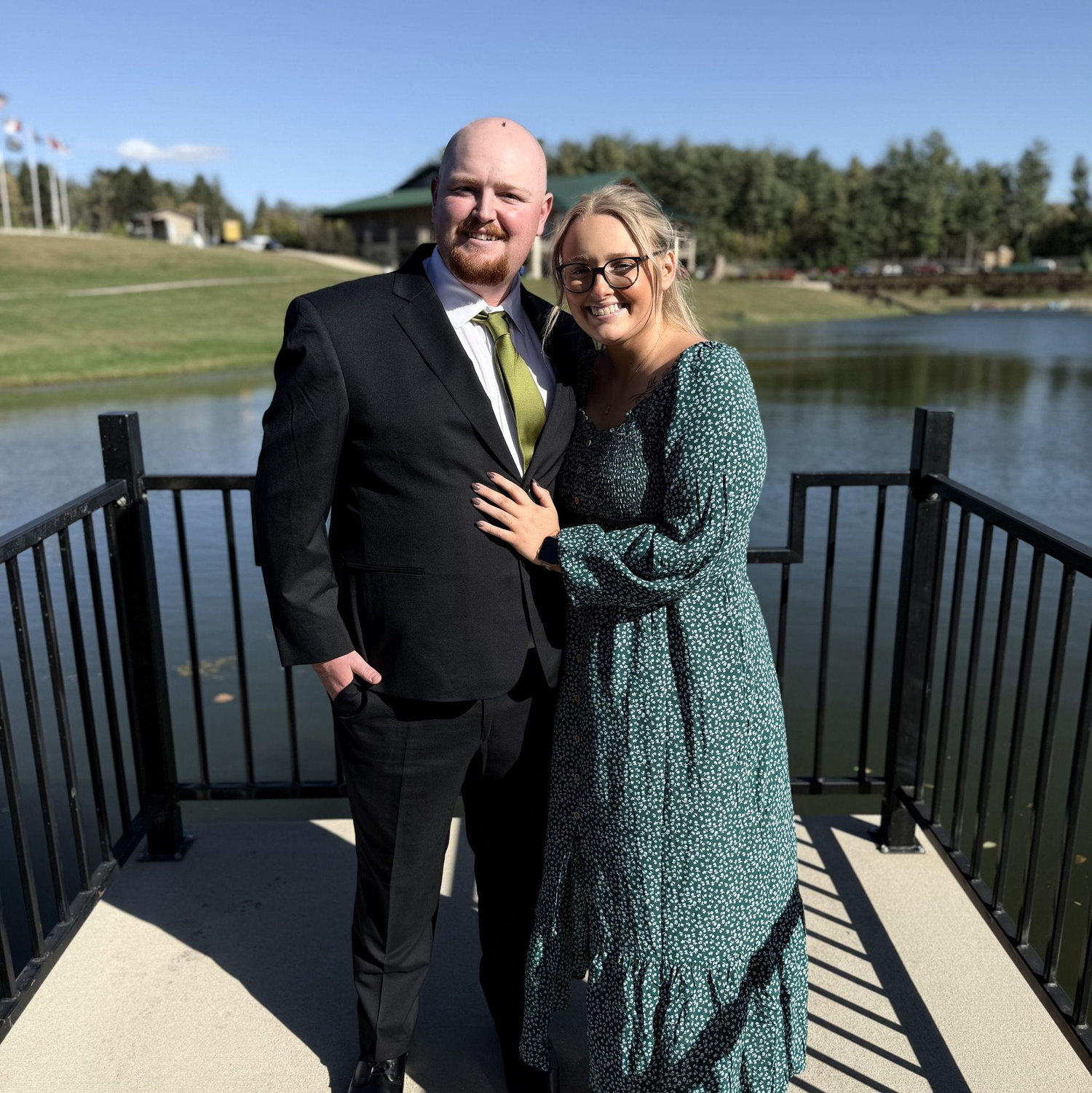 Drew's cousin, Barron, got married this fall and Drew was an usher! Now he's an usher in our wedding!
