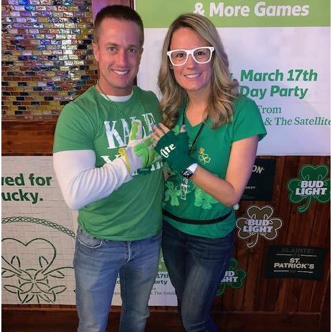 St Pats and glove dancing night