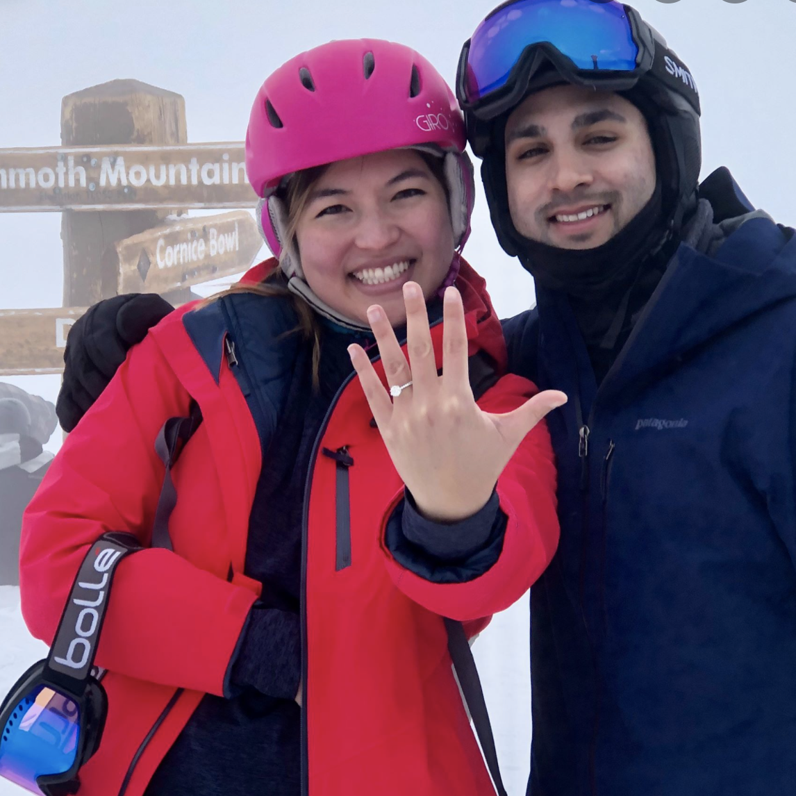 Engagement in Mammoth Mountain
