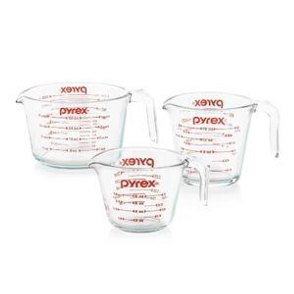 Pyrex Glass Measuring Cups