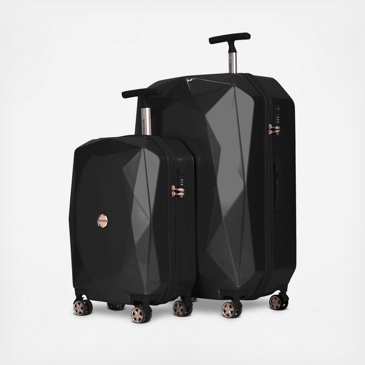 Traveler's Club, Kensie 2-Piece TSA-Lock Rolling Luggage Set Zola