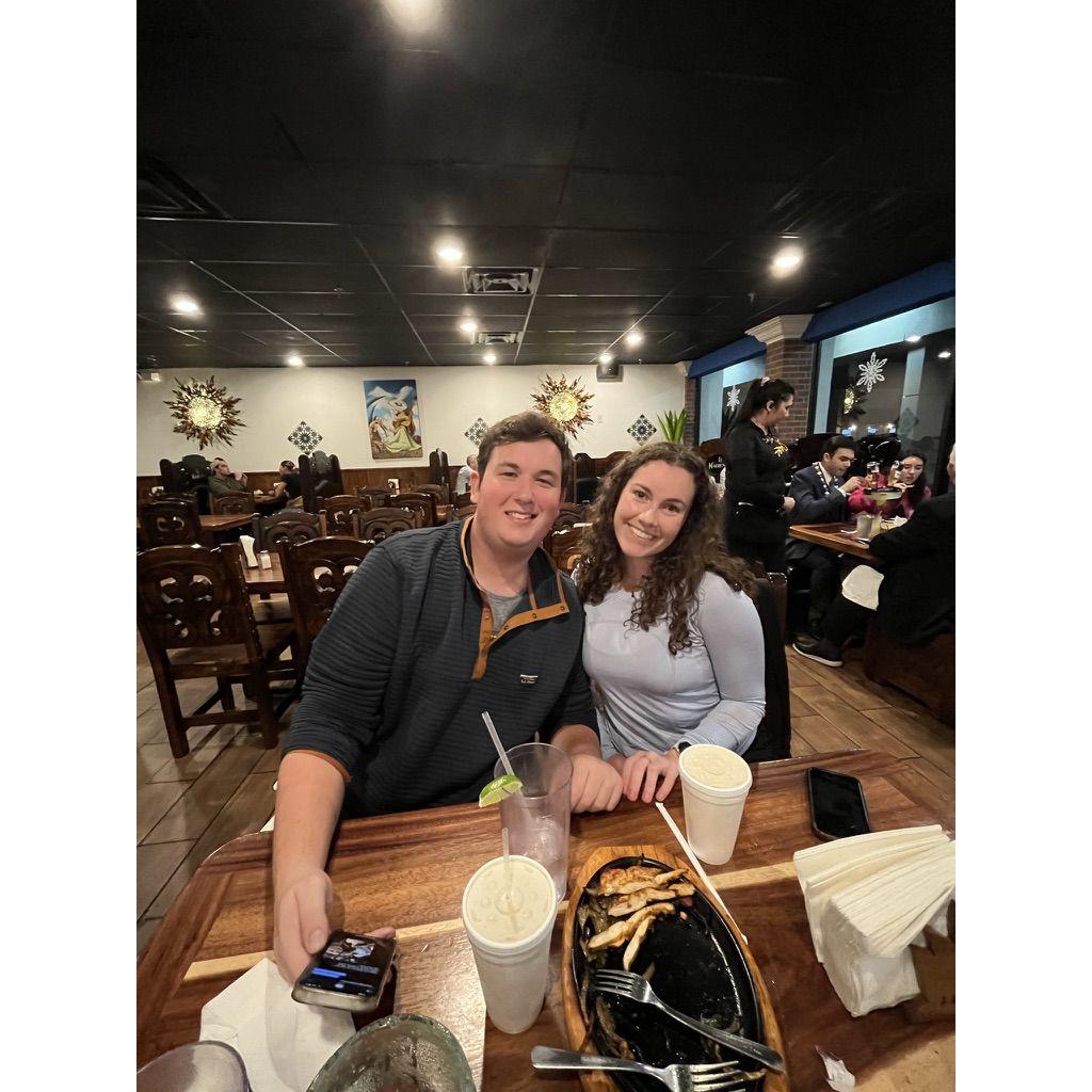 Dinner at our favorite restaurant "La Hacienda"