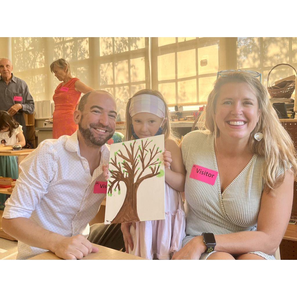 Special friends day at Abria's school