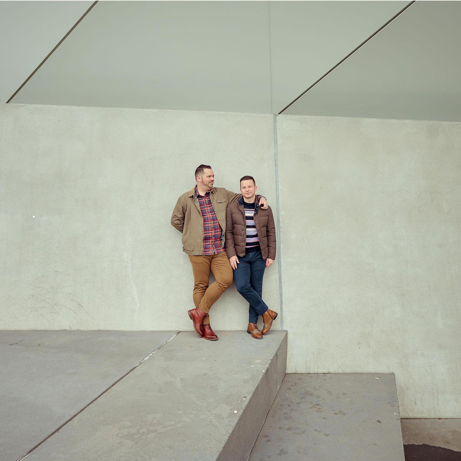Engagement photoshoot in Long Island City, NY
