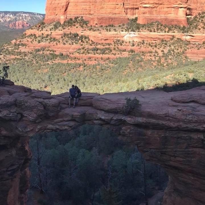 Devil's Bridge in Sedona, AZ