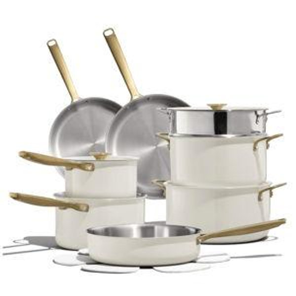 Tri-Ply Stainless Steel Pots and Pans Set