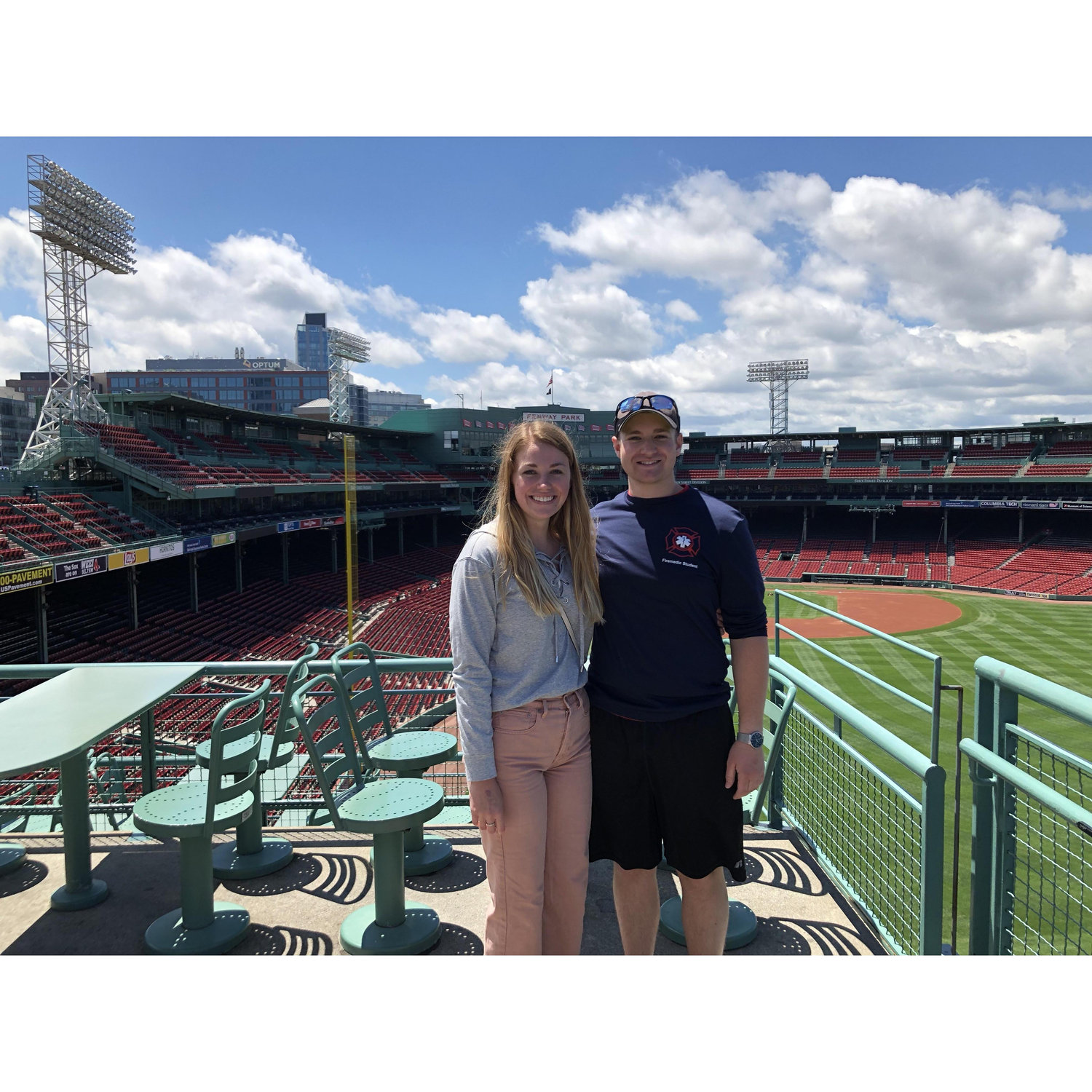 This picture is From our trip to Boston together in June of 2019