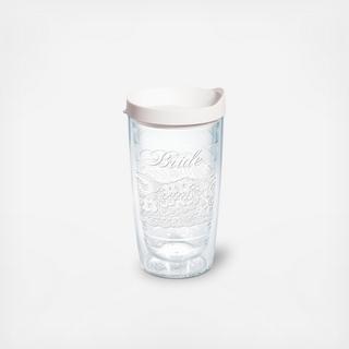 Bride Tumbler with Travel Lid