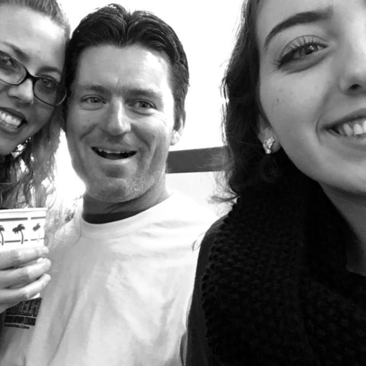 One of my favorite pictures of the 3 of us. Day that Kate got her braces off - January of 2016