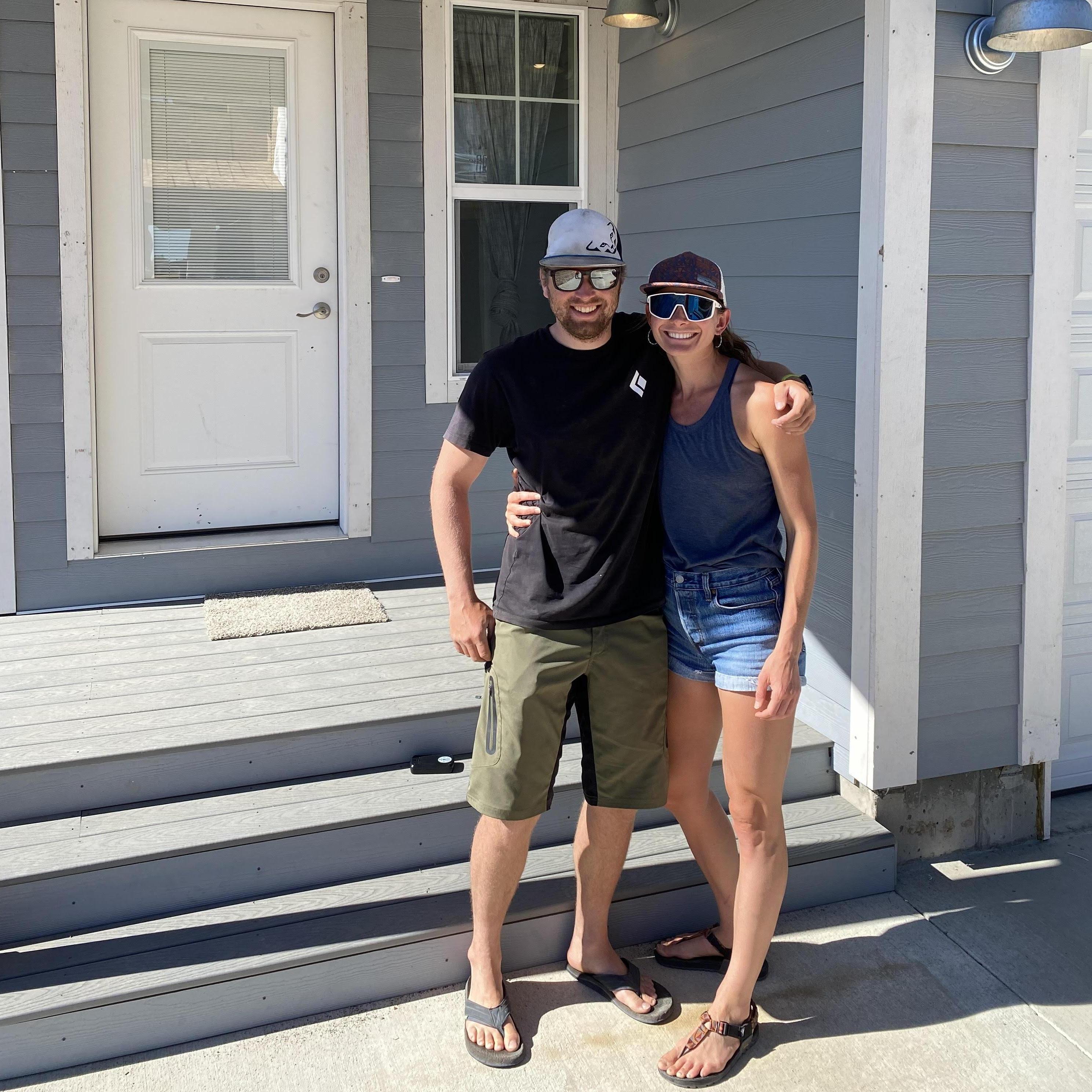 Celebrating our new house!
