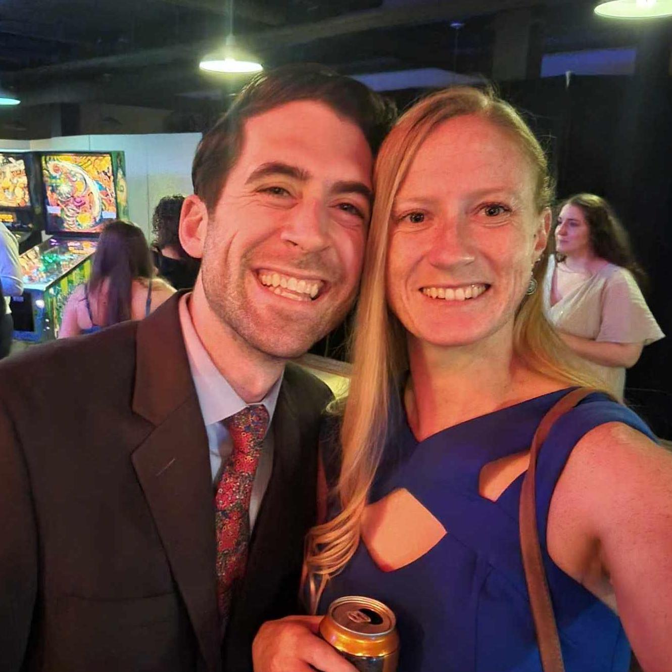 At Pat's cousin's wedding