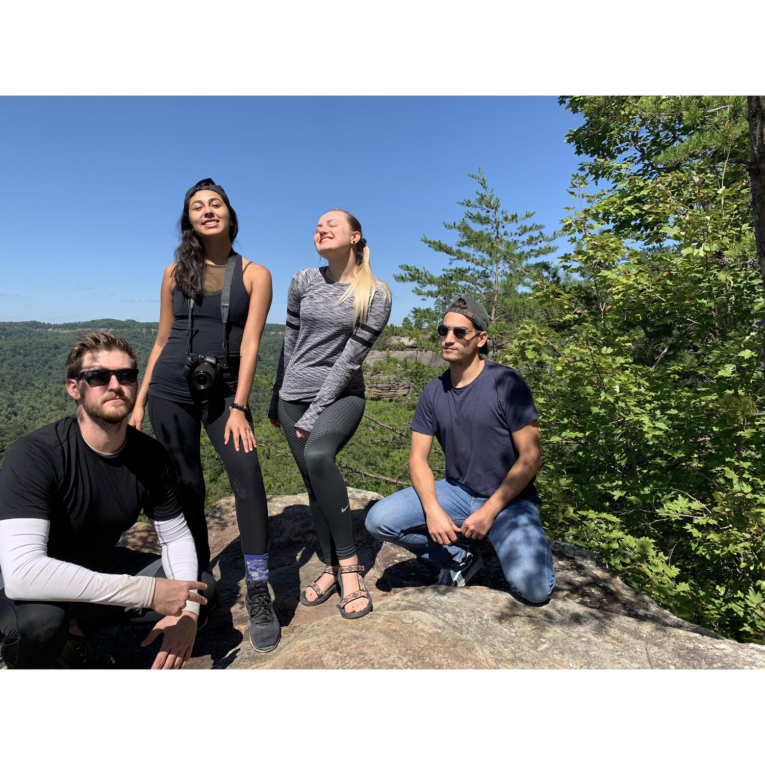 Hiking with at Natural Bridge State Resort Park, Slade, Kentucky/ September 19th, 2020