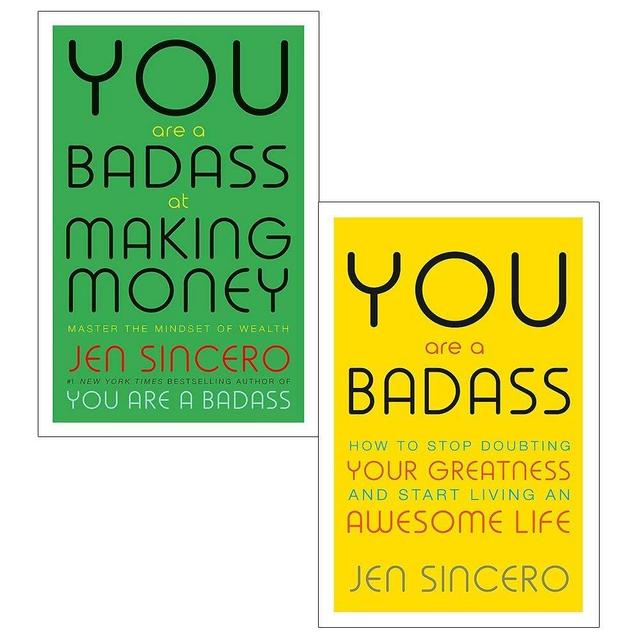 You Are a Badass & You Are a Badass at Making Money 2 Books Collection Set