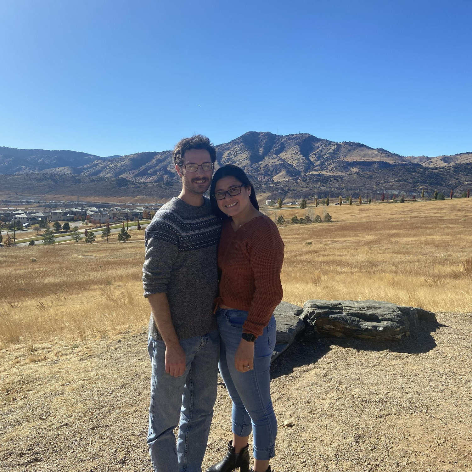 Denver mountains, the first out of state trip we took!