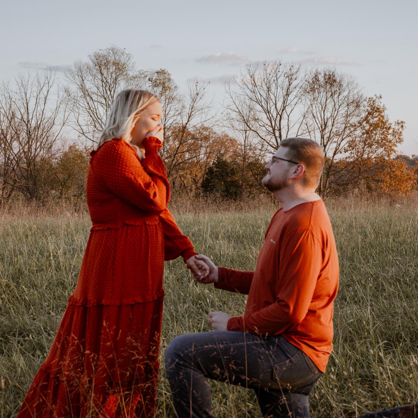 A proposal fav! This is where’s he’s actively asking me