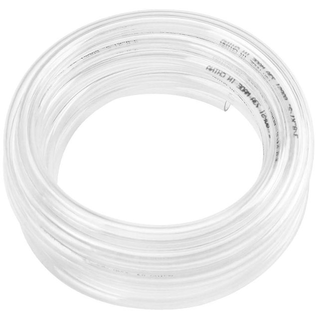 Eastrans 10ft x 5/16" ID Clear Vinyl Tubing, Flexible Hybrid PVC Tubing Hose, Lightweight Plastic Tube UV Chemical Resistant Vinyl Hose, BPA Free and Non Toxic