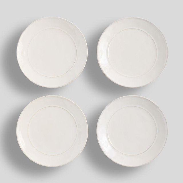 Cambria Stoneware Appetizer Plate, Set of 4 - Stone